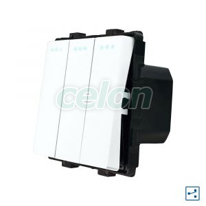 Luxion Intrerupator Triplu Cap Scara Mecanic Alb, Prize - Intrerupatoare, Luxion, Luxion