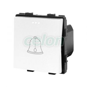 Luxion Buton Sonerie Mecanic Alb, Prize - Intrerupatoare, Luxion, Luxion