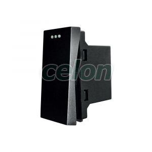 Luxion Intrerupator Simplu Mecanic 1M Negru, Prize - Intrerupatoare, Luxion, Luxion