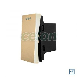 Luxion Intrerupator Simplu Cap Scara Mecanic 1M Auriu, Prize - Intrerupatoare, Luxion, Luxion
