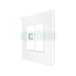Priza Telefon + Blank cu Rama din Sticla LUXION, Prize - Intrerupatoare, Luxion, Luxion