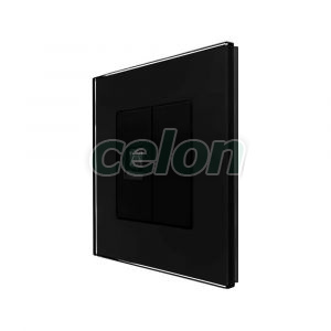 Priza Telefon + Blank cu Rama din Sticla LUXION, Prize - Intrerupatoare, Luxion, Luxion