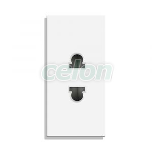 Luxion priza simpla ingusta Alb, Prize - Intrerupatoare, Luxion, Luxion