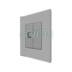 Priza Internet cu Rama din Sticla LUXION, Prize - Intrerupatoare, Luxion, Luxion