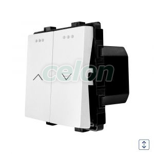 Luxion Intrerupator Jaluzele Mecanic Alb, Prize - Intrerupatoare, Luxion, Luxion