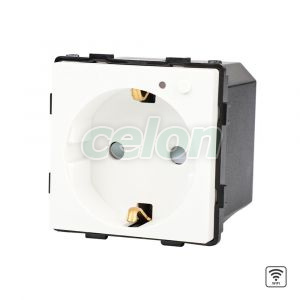 Luxion Priza inteligenta pentru perete WIFI cu monitorizare -16A WIFI Alb, Prize - Intrerupatoare, Luxion, Luxion
