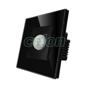 Senzor de Miscare PIR LUXION cu Rama din Sticla, Prize - Intrerupatoare, Luxion, Luxion