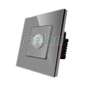 Senzor de Miscare PIR LUXION cu Rama din Sticla, Prize - Intrerupatoare, Luxion, Luxion