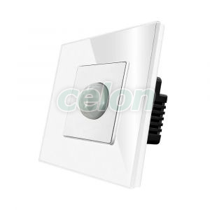 Senzor de Miscare PIR LUXION cu Rama din Sticla, Prize - Intrerupatoare, Luxion, Luxion