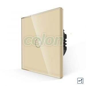 Intrerupator Simplu Cap Scara/Cruce cu Touch din Sticla LUXION, Serie A, Prize - Intrerupatoare, Luxion, Luxion