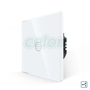 Intrerupator Simplu Cap Scara/Cruce cu Touch din Sticla LUXION, Serie A, Prize - Intrerupatoare, Luxion, Luxion