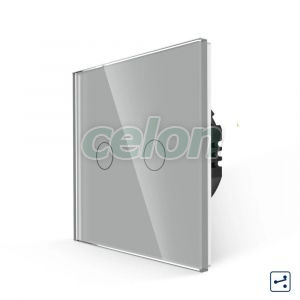 Intrerupator Dublu Cap Scara/Cruce cu Touch din Sticla LUXION, Serie A, Prize - Intrerupatoare, Luxion, Luxion