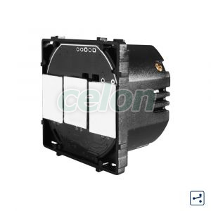 Modul Intrerupator Triplu Cap Scara cu Touch LUXION, Prize - Intrerupatoare, Luxion, Luxion