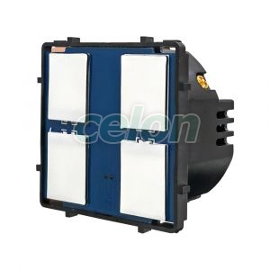 Luxion Intrerupator Cvadruplu din Silicon cu Touch, Prize - Intrerupatoare, Luxion, Luxion