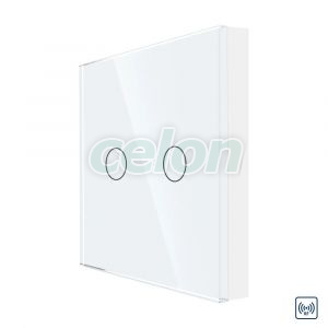 Telecomanda cu Touch Screen si 2 Canale RF433 LUXION, Prize - Intrerupatoare, Luxion, Luxion