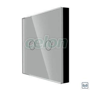 Telecomanda cu Touch Screen si 2 Canale RF433 LUXION, Prize - Intrerupatoare, Luxion, Luxion