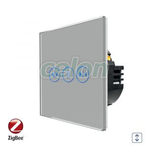 Intrerupator Rulouri cu Touch din Sticla LUXION, Protocol Zigbee Tuya, Prize - Intrerupatoare, Luxion, Luxion