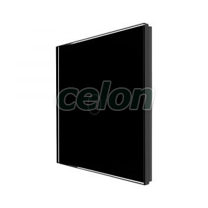 Luxion Panou Intrerupator Simplu cu Touch Din Sticla Negru, Prize - Intrerupatoare, Luxion, Luxion
