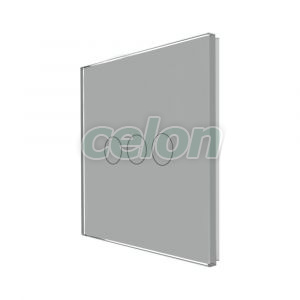 Luxion Panou Intrerupator Triplu cu Touch Din Sticla Gri, Prize - Intrerupatoare, Luxion, Luxion