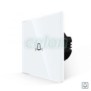 Buton Sonerie cu Touch, cu Revenire, din Sticla LUXION, Prize - Intrerupatoare, Luxion, Luxion