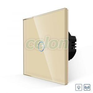 Intrerupator Simplu cu Variator cu Touch din Sticla LUXION, RF433, Prize - Intrerupatoare, Luxion, Luxion