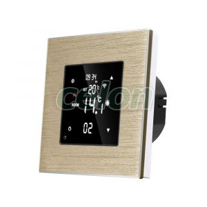 Termostat Wi-Fi pentru incalzirea electrica LUXION cu Rama din Aluminiu, Prize - Intrerupatoare, Luxion, Luxion