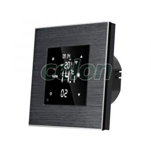 Termostat Wi-Fi pentru incalzirea electrica LUXION cu Rama din Aluminiu, Prize - Intrerupatoare, Luxion, Luxion