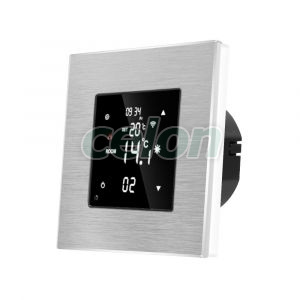 Termostat Wi-Fi pentru incalzirea electrica LUXION cu Rama din Aluminiu, Prize - Intrerupatoare, Luxion, Luxion