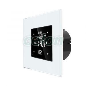 Termostat Wi-Fi pentru incalzirea electrica LUXION cu Rama din Sticla, Prize - Intrerupatoare, Luxion, Luxion