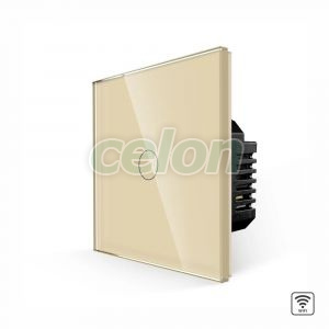 Intrerupator Simplu Wi-Fi cu Touch din Sticla LUXION, Prize - Intrerupatoare, Luxion, Luxion