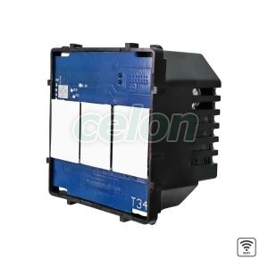 Luxion Intrerupator Triplu cu Touch, Wifi Tuya, Prize - Intrerupatoare, Luxion, Luxion