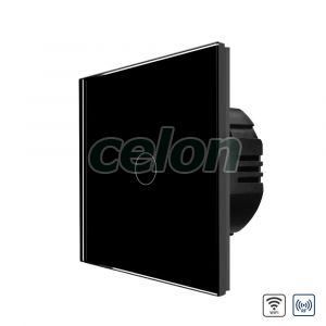 Intrerupator Simplu Wi-Fi + RF433 cu Touch din Sticla LUXION, Prize - Intrerupatoare, Luxion, Luxion