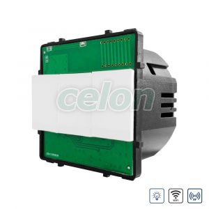 Modul Intrerupator Simplu cu Variator + RF433 cu Touch LUXION, Prize - Intrerupatoare, Luxion, Luxion