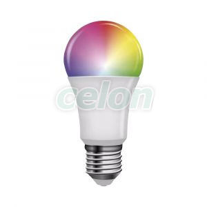 Bec inteligent LED LUXION Wi-Fi + Bluetooth, E27, 9W, RGBCW, Dimabil, Aplicatie, Prize - Intrerupatoare, Luxion, Luxion