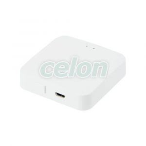 Luxion Hub inteligent cu Protocol ZigBee, Conexiune Wi-Fi 2.4 GHz, Prize - Intrerupatoare, Luxion, Luxion
