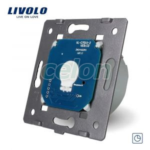 Modul intrerupator simplu cu timer si touch LIVOLO, Prize - Intrerupatoare, Livolo, Livolo