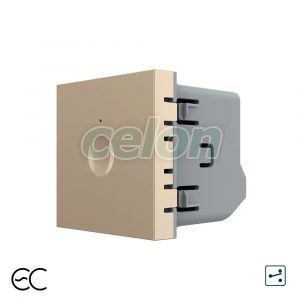Modul Intrerupator Simplu Cap Scara / Cruce, ZigBee EC cu Touch LIVOLO - Serie Noua, Prize - Intrerupatoare, Livolo, Livolo