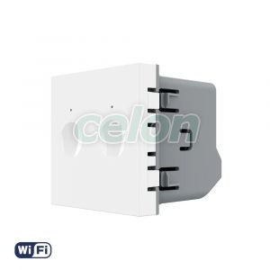 Modul Intrerupator Dublu Wi-Fi cu Touch LIVOLO – Serie Noua, Prize - Intrerupatoare, Livolo, Livolo