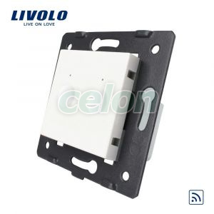 Modul intrerupator dublu wireless cu touch LIVOLO, Serie noua, Prize - Intrerupatoare, Livolo, Livolo