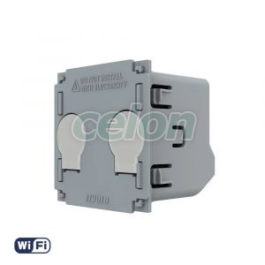 Modul Intrerupator Dublu Wi-Fi cu Touch LIVOLO – Serie Noua, Prize - Intrerupatoare, Livolo, Livolo