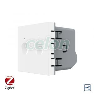 Modul Intrerupator Dublu Cap Scara, Zigbee cu Touch LIVOLO - Serie Noua, Prize - Intrerupatoare, Livolo, Livolo