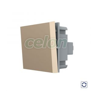 Modul Intrerupator Simplu Mecanic, 2 Module cu Reset (Revenire) LIVOLO - Serie Noua, Prize - Intrerupatoare, Livolo, Livolo