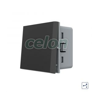 Modul Intrerupator Simplu Mecanic Cap Cruce, 2 Module - Serie Noua, Prize - Intrerupatoare, Livolo, Livolo