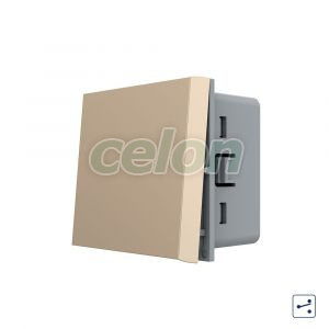 Modul Intrerupator Simplu Mecanic Cap Cruce, 2 Module - Serie Noua, Prize - Intrerupatoare, Livolo, Livolo