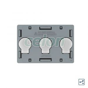 Modul intrerupator triplu cap scara / cruce cu touch Livolo standard Italian, Prize - Intrerupatoare, Livolo, Livolo