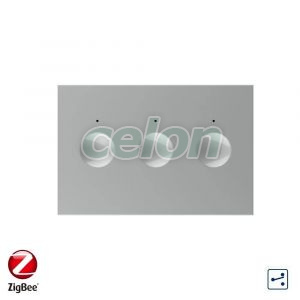 Modul intrerupator triplu cap scara / cap cruce cu touch Livolo, protocol ZigBee, standard Italian, Serie noua, Prize - Intrerupatoare, Livolo, Livolo
