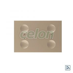 Modul intrerupator cvadruplu wireless cu touch Livolo standard Italian, Serie noua, Prize - Intrerupatoare, Livolo, Livolo