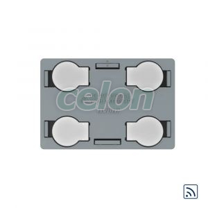 Modul intrerupator cvadruplu wireless cu touch Livolo, standard Italian, Prize - Intrerupatoare, Livolo, Livolo