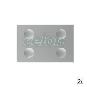 Modul intrerupator cvadruplu wireless cu touch Livolo standard Italian, Serie noua, Prize - Intrerupatoare, Livolo, Livolo