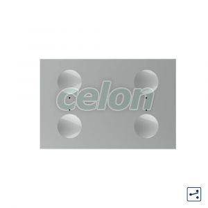 Modul intrerupator cvadruplu cap scara / cap cruce cu touch Livolo standard Italian, Serie noua, Prize - Intrerupatoare, Livolo, Livolo